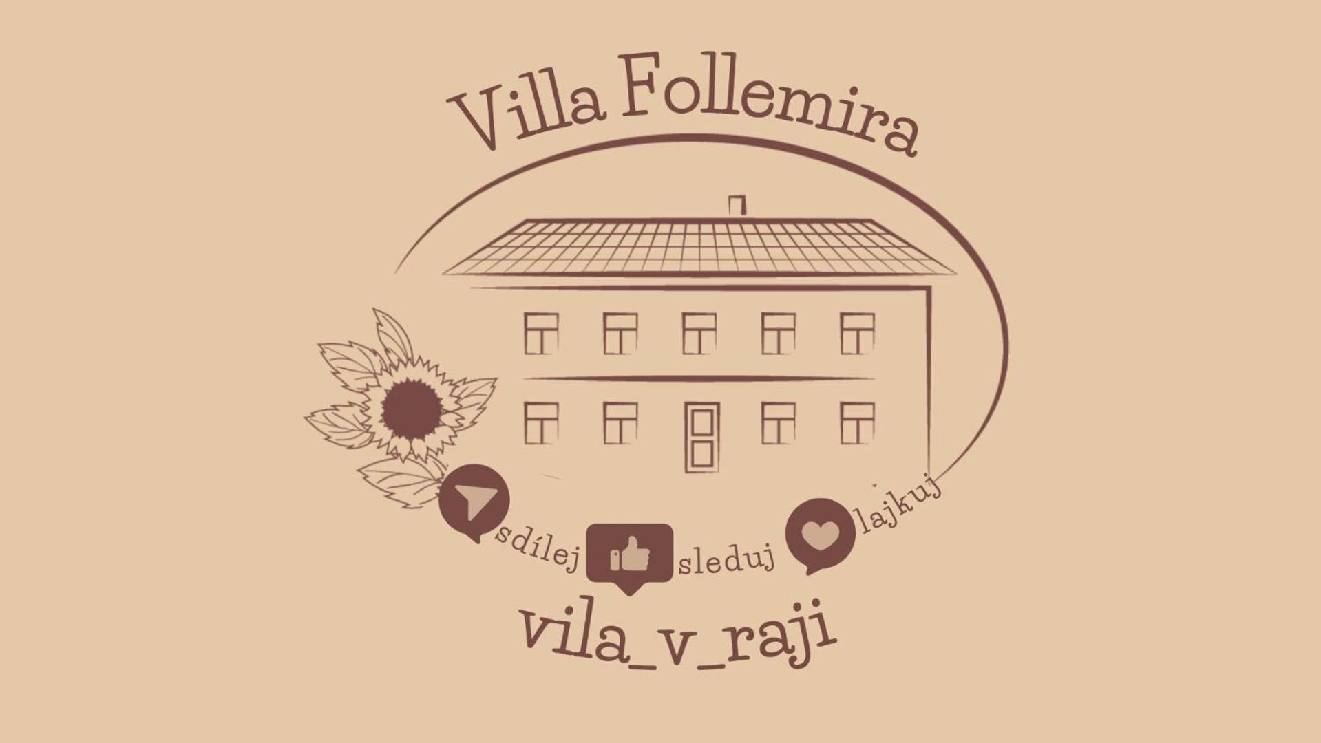 Villa Follemira Cz - Kitchen - Garden - Bike Storage Pencin Exteriör bild